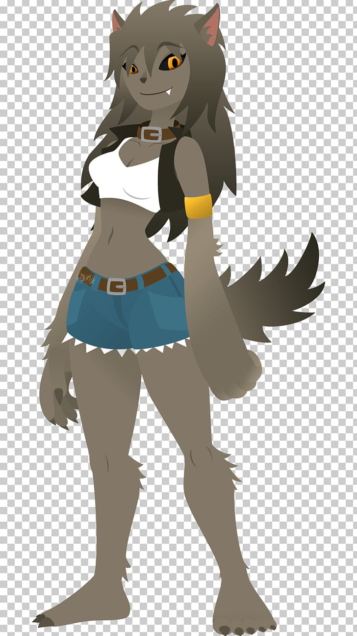 Cat Werewolf Female PNG, Clipart, Animals, Anime, Anime Wolf Girl, Art, Carnivoran Free PNG Download