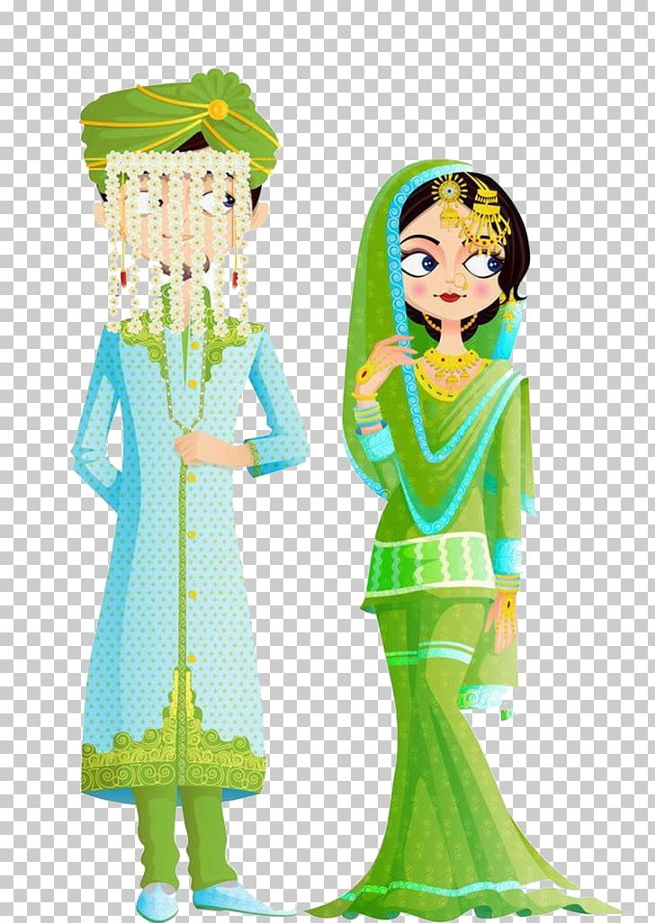 Islamic Marital Practices Wedding Invitation Illustration PNG, Clipart, Art, Bride, Design, Fashion Design, Fictional Character Free PNG Download