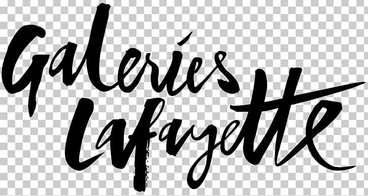 SOCIETE ANONYME DES GALERIES LAFAYETTE Logo Retail Department Store PNG, Clipart, Black, Black And White, Brand, Calligraphy, Clothing Free PNG Download