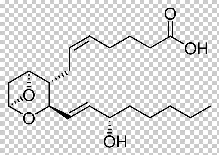 Thromboxane A2 Thromboxane-A Synthase Chemistry Acid PNG, Clipart, Acid, Angle, Area, Black And White, Brand Free PNG Download