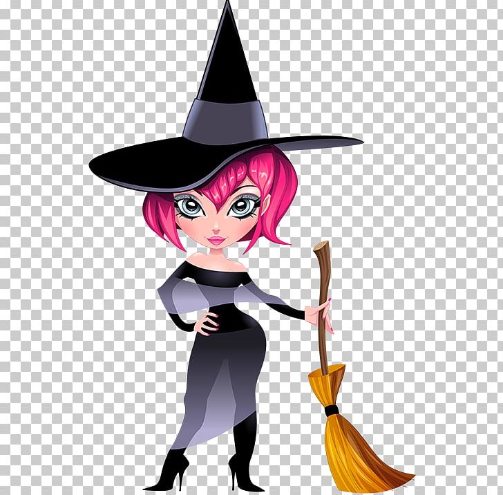 Cartoon Witchcraft PNG, Clipart, Art, Broom, Canvas Print, Cartoon, Clothing Free PNG Download