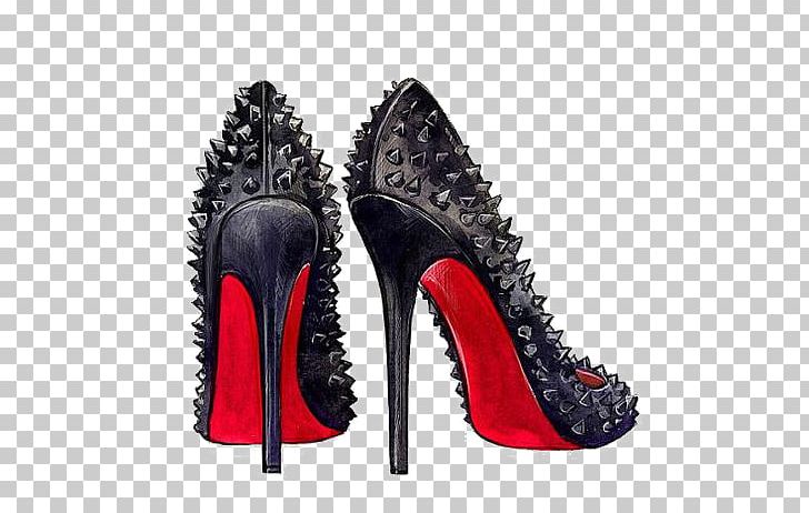 Shoe High-heeled Footwear Fashion Illustration Sneakers Illustration PNG, Clipart, Accessories, Boot, Cartoon, Christian Louboutin, Drawing Free PNG Download