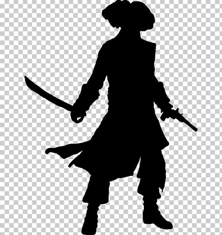 Piracy Silhouette PNG, Clipart, Animals, Black, Black And White, Black Pearl, Cold Weapon Free PNG Download