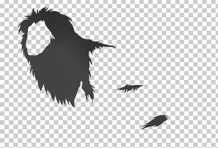 Beak Silhouette Black Feather PNG, Clipart, Animals, Beak, Bird, Black, Black And White Free PNG Download