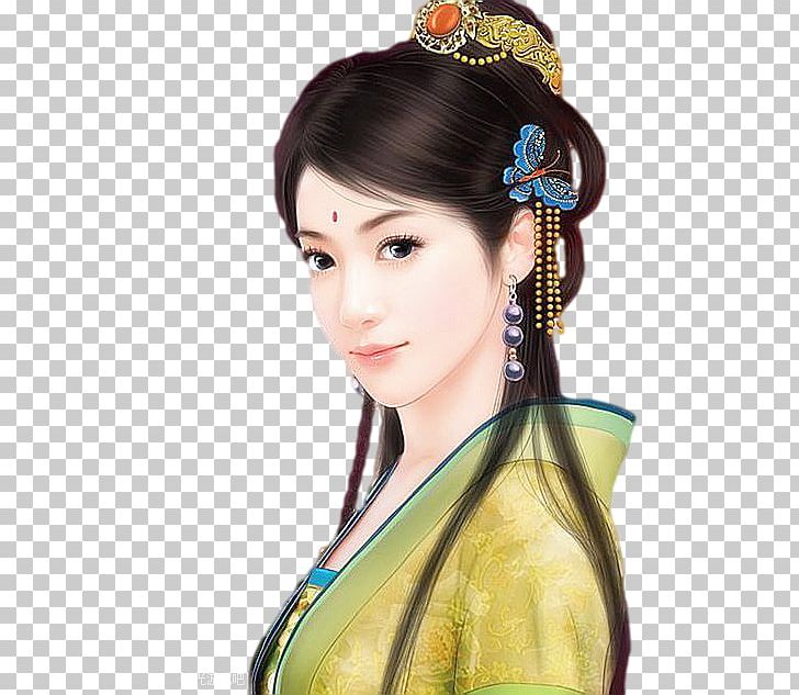History Of China Tang Dynasty Hairstyle Chinese PNG, Clipart, Antiquity, Black Hair, Cartoon, China, Chinese Style Free PNG Download