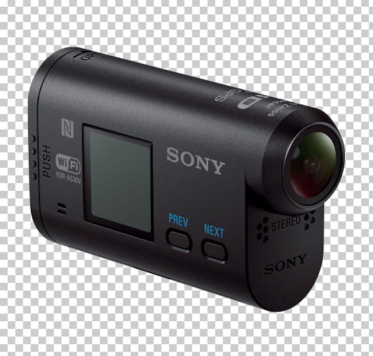 Video Cameras Action Camera 索尼 Sony HDR-AS20 PNG, Clipart, 4k Resolution, 1080p, Action Camera, Camera, Camera Lens Free PNG Download