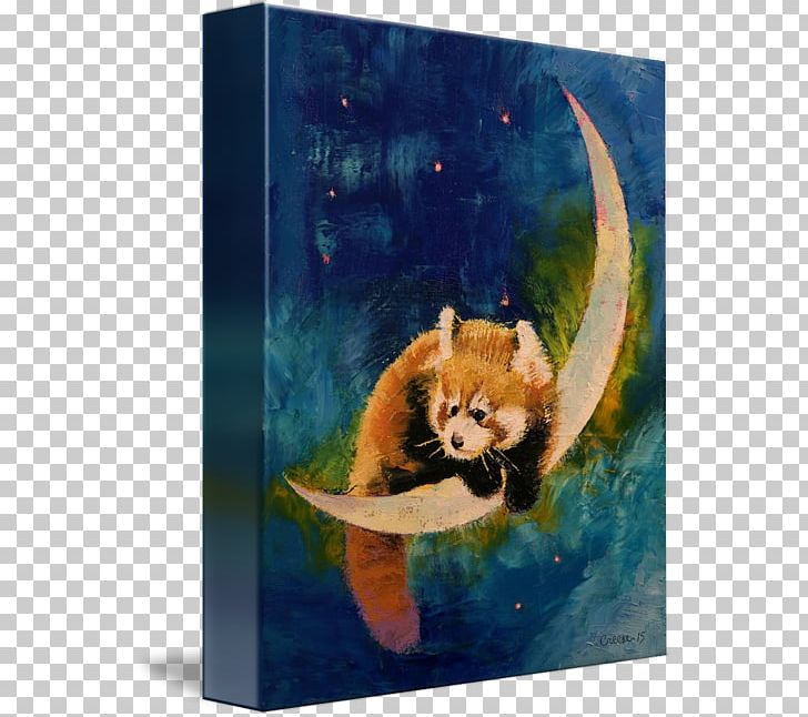 Cat Giant Panda Painting Red Panda Canvas Print PNG, Clipart, Art, Artist, Canvas, Canvas Print, Carnivoran Free PNG Download