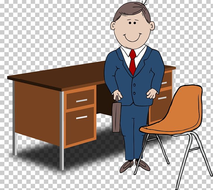 Cartoon Desk PNG, Clipart, Angle, Art Teacher Pictures, Business, Cartoon, Chair Free PNG Download
