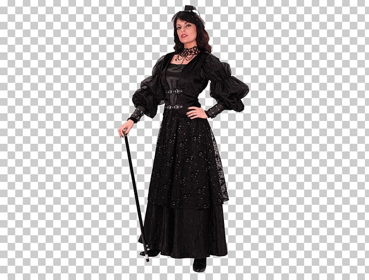 Costume Victorian Era Dress Ball Gown Steampunk PNG, Clipart, Ball Gown, Black, Clothing, Costume, Court Dress Free PNG Download