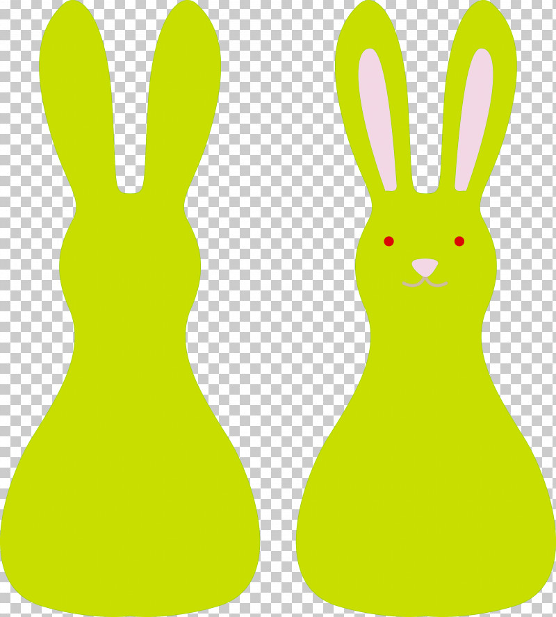 Easter Bunny PNG, Clipart, Cartoon Rabbit, Cute Rabbit, Easter Bunny, Green, Meter Free PNG Download