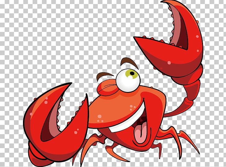 Crab Seafood Lobster Cartoon PNG, Clipart, Animal, Animals, Art, Artwork, Beak Free PNG Download
