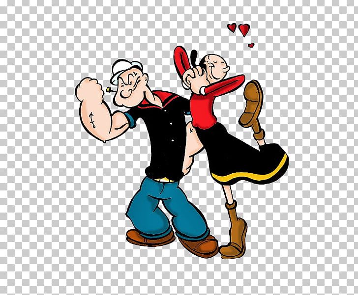 Olive Oyl Bluto Popeye Swee'Pea Cartoon PNG, Clipart, All New Popeye Hour, Animated Cartoon, Animation, Area, Arm Free PNG Download