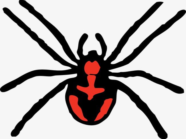 Halloween Horror Spider PNG, Clipart, Black, Black And Red, Crawl, Fear, Halloween Free PNG Download