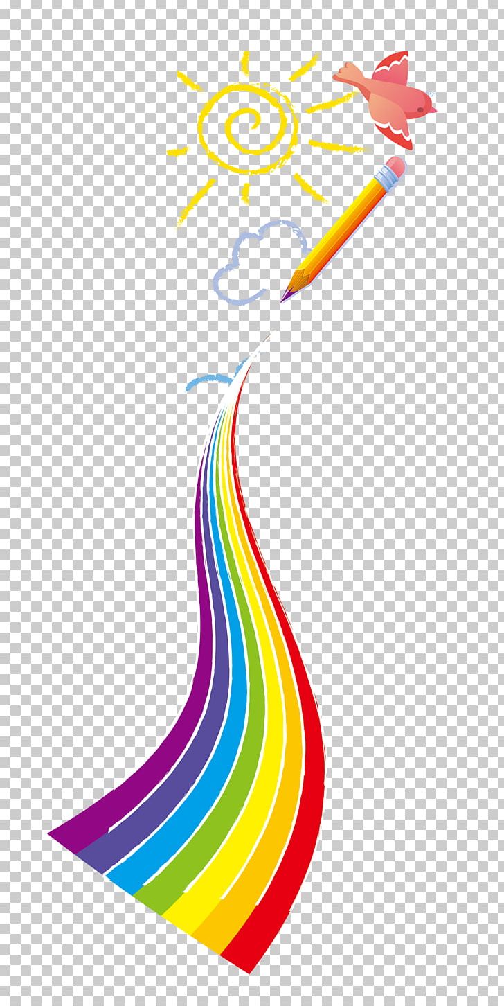 Bird Rainbow Paintbrush PNG, Clipart, Area, Bird, Birds, Brush, Brushed Free PNG Download