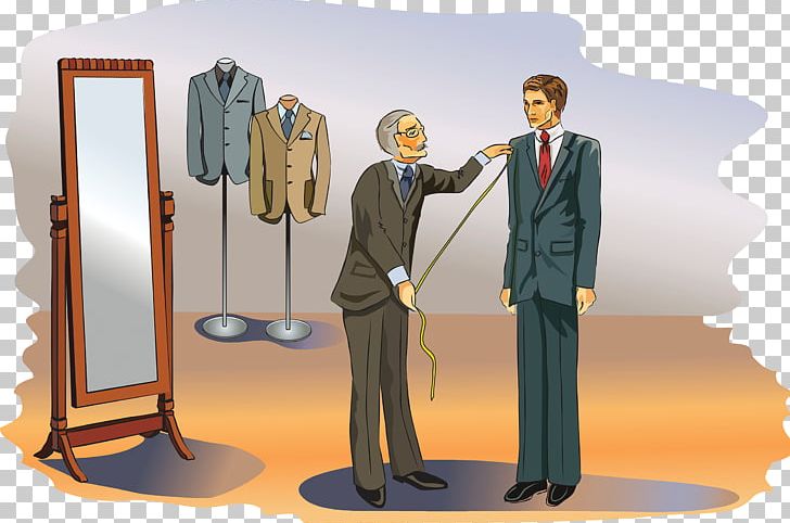 Tailor Clothing Suit Illustration PNG, Clipart, Business, Button, Cloth, Cloth Size, Communication Free PNG Download