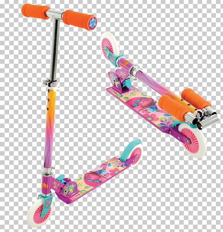 Kick Scooter Hasbro Dreamworks Trolls Hug Time Poppy Wheel PNG, Clipart, Bicycle Handlebars, Brake, Cars, Child, Electric Bicycle Free PNG Download