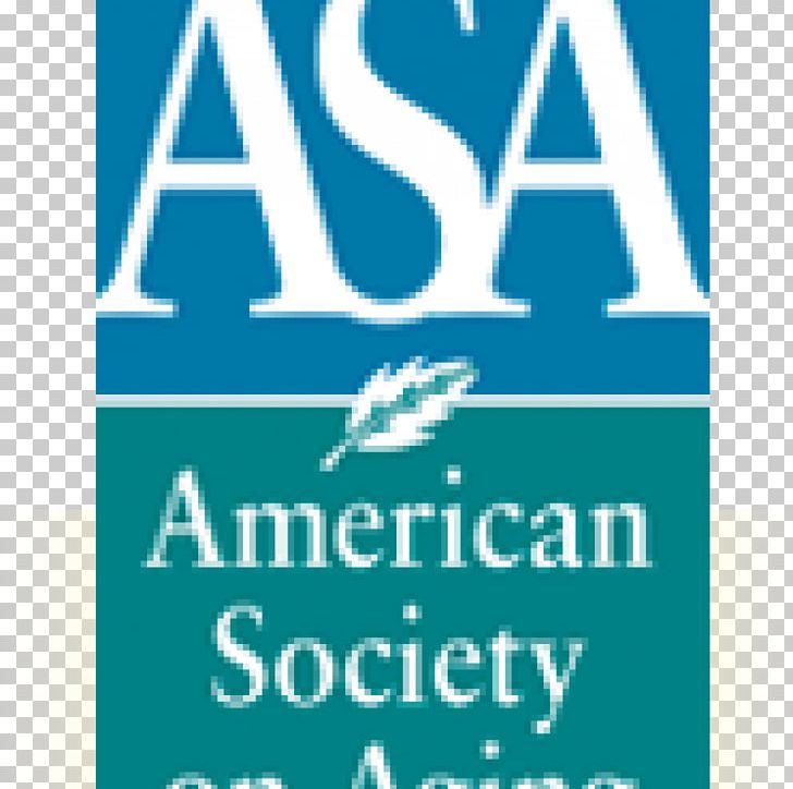 Logo Banner Brand Line American Society On Aging PNG, Clipart, Advertising, Ageing, American Begonia Society, Aqua, Area Free PNG Download