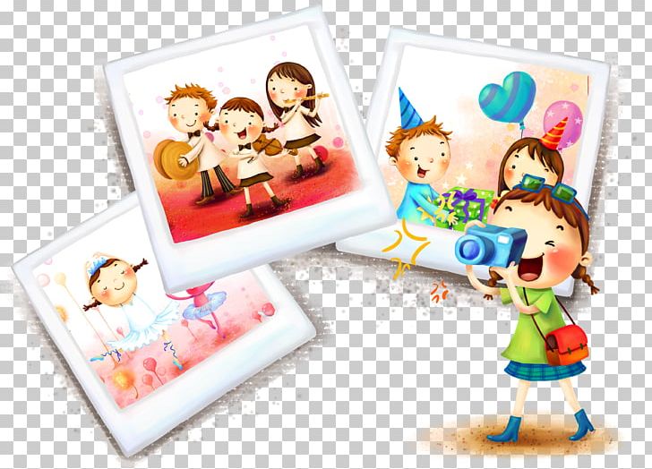 Cartoon Photography Illustration PNG, Clipart, Art, Border Frame, Camera, Cartoon, Child Free PNG Download