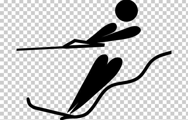 Water Skiing At The 2003 Pan American Games Pictogram PNG, Clipart, Alpine Skiing, Black, Black And White, Brand, Line Free PNG Download