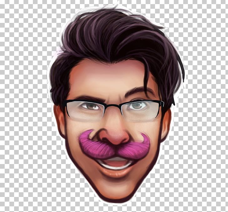 Markiplier YouTuber Nose Fan Art Face PNG, Clipart, Beard, Brown Hair, Cheek, Chin, Eyebrow Free PNG Download