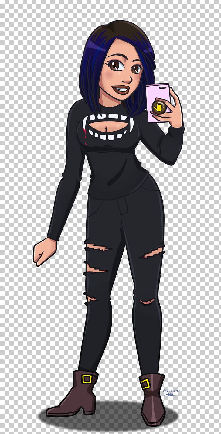 Gabbie Hanna Fan Art Drawing PNG, Clipart, Anime, Art, Black Hair, Cartoon, Character Free PNG Download