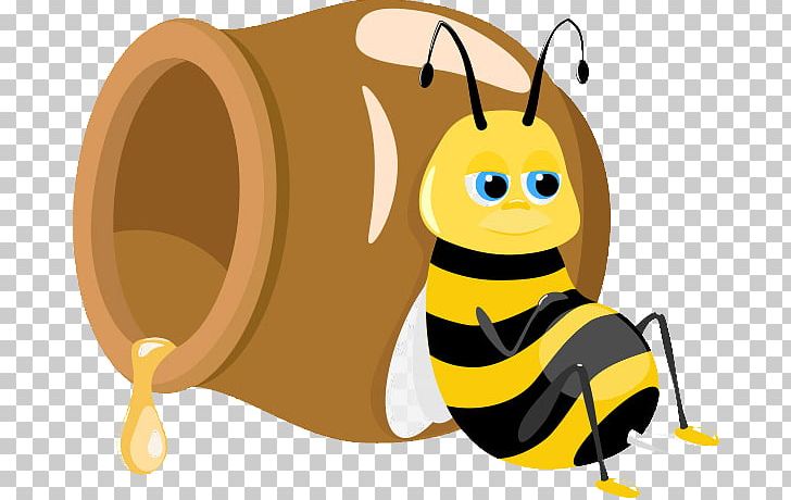 Honey Bee Honeypot PNG, Clipart, Bee, Bee Hive, Bee Honey, Bees, Bees Honey Free PNG Download
