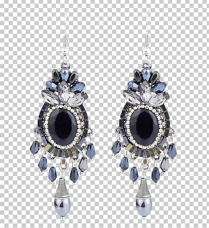 Earring Sapphire T-shirt Clothing Gemstone PNG, Clipart, Bitxi, Body Jewelry, Button, Chain, Clothing Free PNG Download