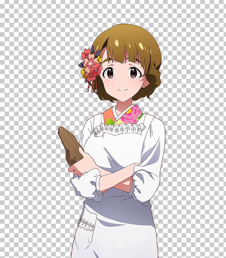 The Idolmaster: Million Live! Japanese Idol Tumblr PNG, Clipart, Anime, Arm, Brown Hair, Cartoon, Character Free PNG Download