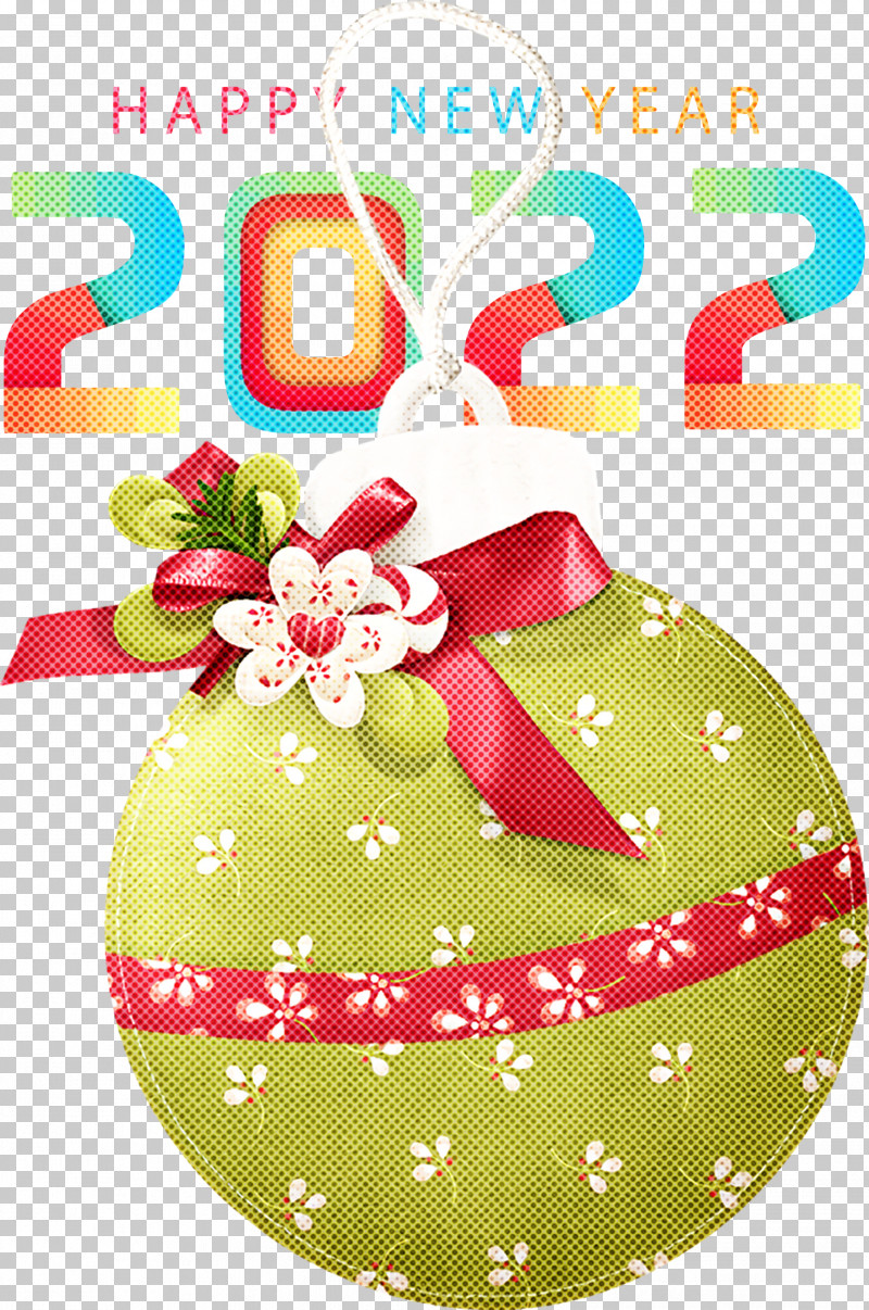 Happy 2022 New Year 2022 New Year 2022 PNG, Clipart, Bauble, Christmas Day, Christmas Ornament M, Easter Egg, Fruit Free PNG Download