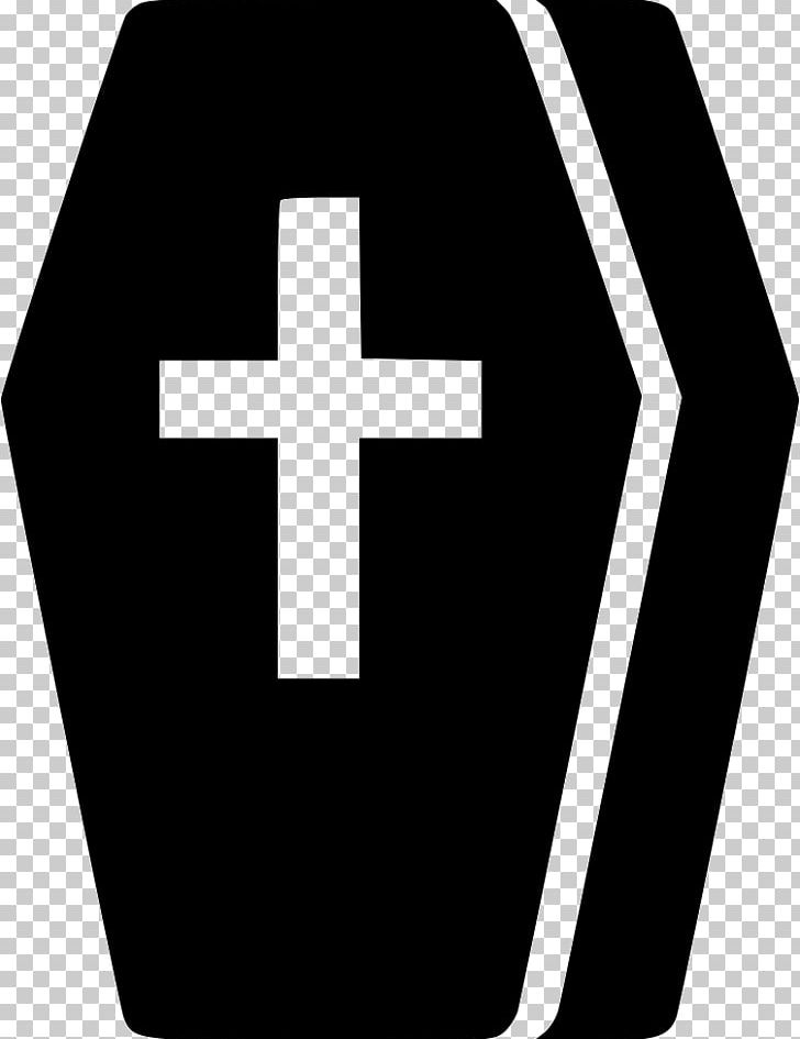 Computer Icons Coffin Cemetery PNG, Clipart, Black And White, Brand, Cemetery, Coffin, Computer Free PNG Download