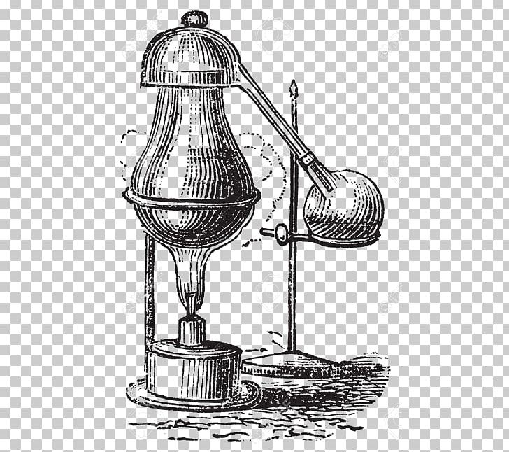 Distillation Alembic PNG, Clipart, Alembic, Art, Black And White, Cartoon, Design Free PNG Download