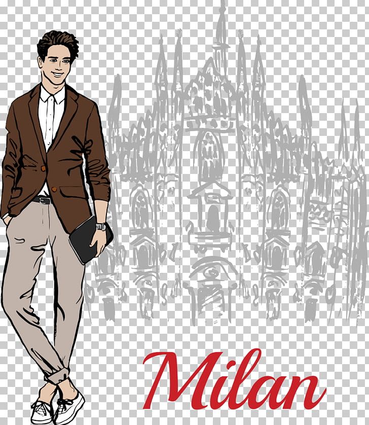 Milan Cathedral Galleria Vittorio Emanuele II Piazza Del Duomo PNG, Clipart, Business Man, Cartoon, Cartoon Character, Cartoon Eyes, Cartoon Man Free PNG Download