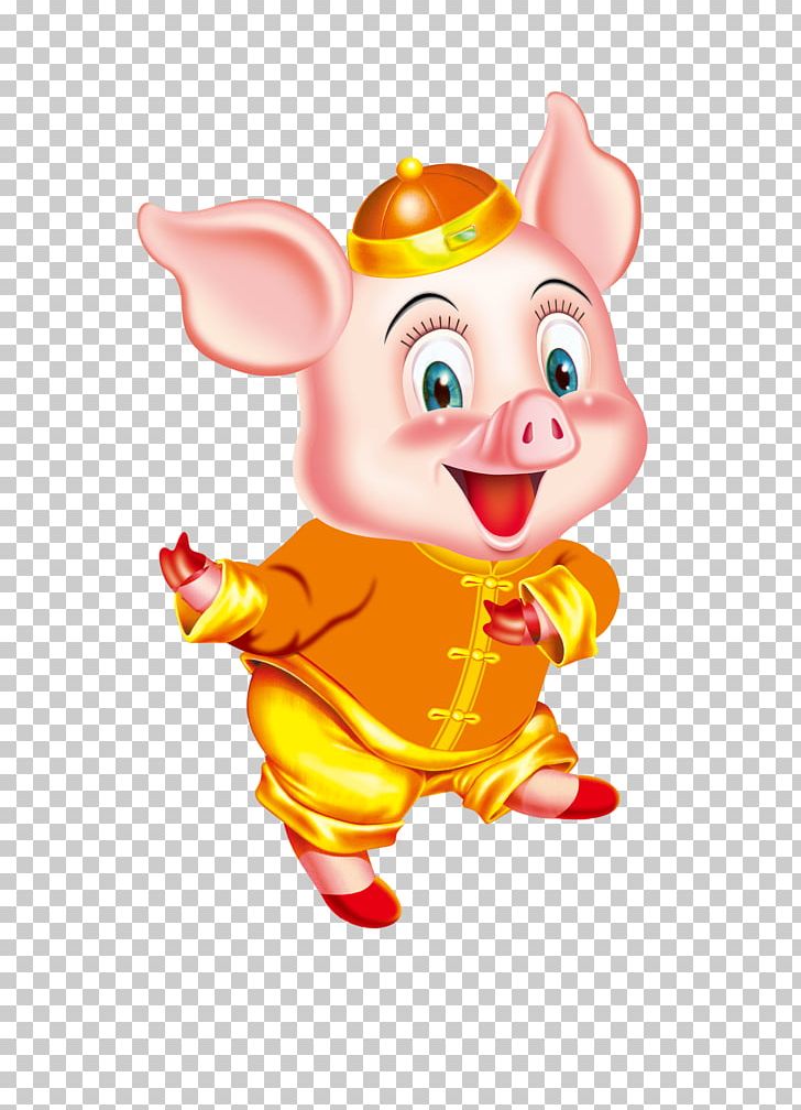Chinese Zodiac Pig Wu Xing Fortune-telling Feng Shui PNG, Clipart, Animal, Art, Cartoon, Chinese Calendar, Clip Art Free PNG Download