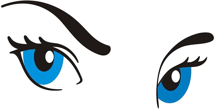 Human Eye Blue PNG, Clipart, Black And White, Blue, Cartoon, Computer Wallpaper, Drawing Free PNG Download