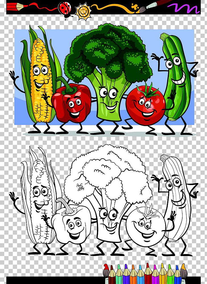 Vegetable Cartoon Stock Illustration Illustration PNG, Clipart, Art, Clip Art, Coloring Book, Comic Book, Comics Free PNG Download