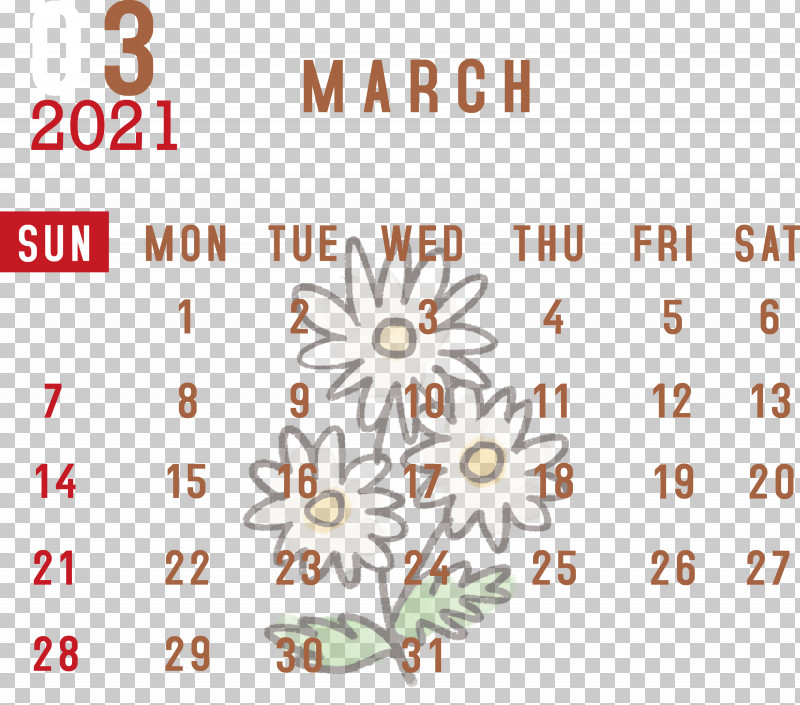 March 2021 Printable Calendar March 2021 Calendar 2021 Calendar PNG, Clipart, 2021 Calendar, Calendar System, December, January, Line Free PNG Download