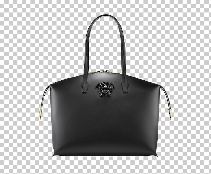 Handbag Versace Fashion Calfskin PNG, Clipart, Backpack, Bag, Black, Black Background, Black Hair Free PNG Download