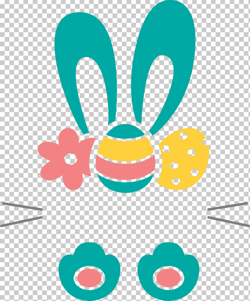 Easter Bunny Easter Day Rabbit PNG, Clipart, Circle, Easter Bunny, Easter Day, Rabbit, Turquoise Free PNG Download