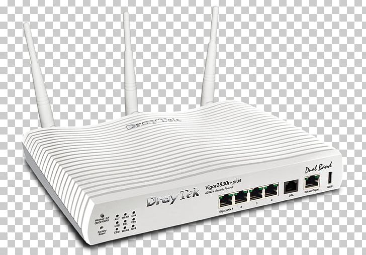 DrayTek Wireless Router DSL Modem Wide Area Network PNG, Clipart, Asymmetric Digital Subscriber Line, Computer Network, Draytek, Dsl Modem, Electronics Free PNG Download