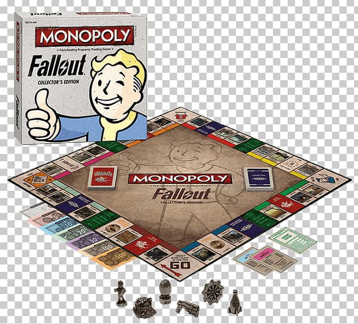 USAopoly Monopoly Amazon.com Fallout 4 Video Games PNG, Clipart, Amazoncom, Board Game, Chance And Community Chest Cards, Collector, Edition Free PNG Download