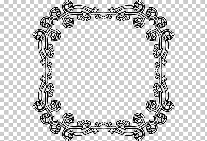 Victorian Era Frames Borders And Frames Ornament PNG, Clipart, Area, Art, Black And White, Body Jewelry, Borders Free PNG Download