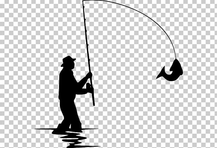 Fishing Silhouette Fisherman PNG, Clipart, Angle, Black, Black And