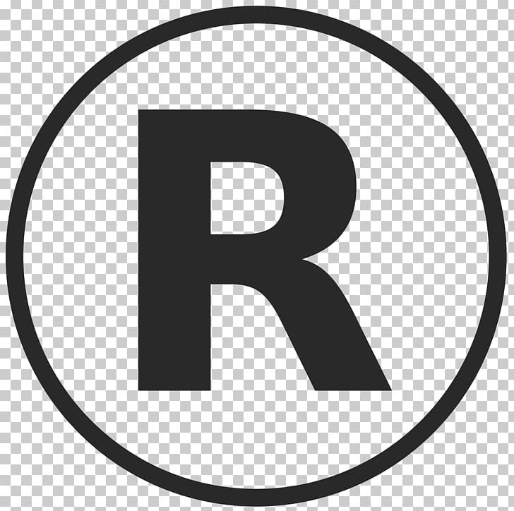 Registered Trademark Symbol Logo Copyright PNG, Clipart, Area, Black, Black And White, Brand, Circle Free PNG Download
