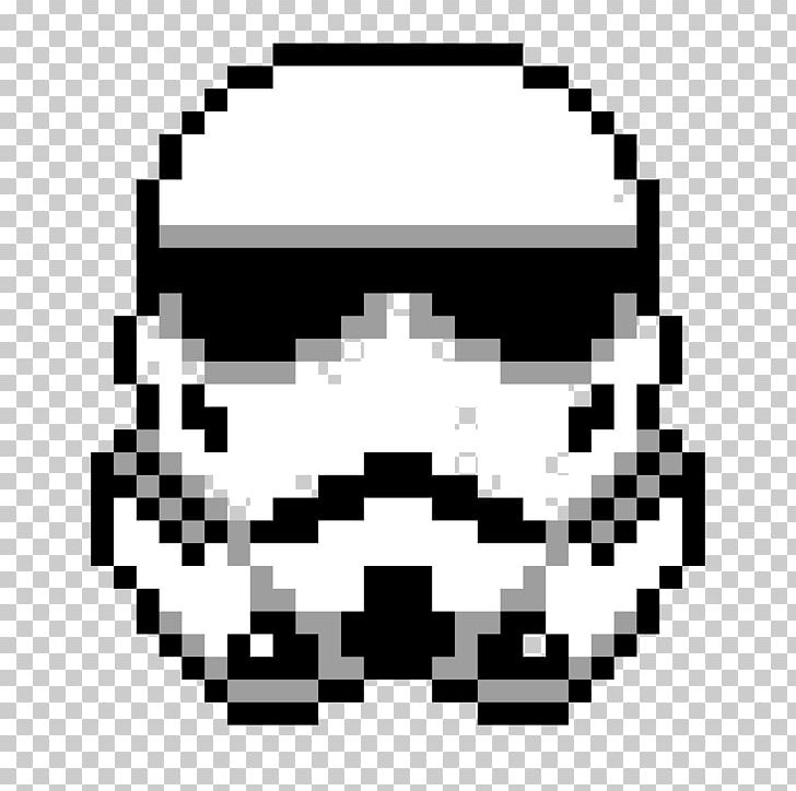 Stormtrooper Bead BB-8 Bügelperlen Pattern PNG, Clipart, Bb8, Bead, Black, Black And White, Craft Free PNG Download
