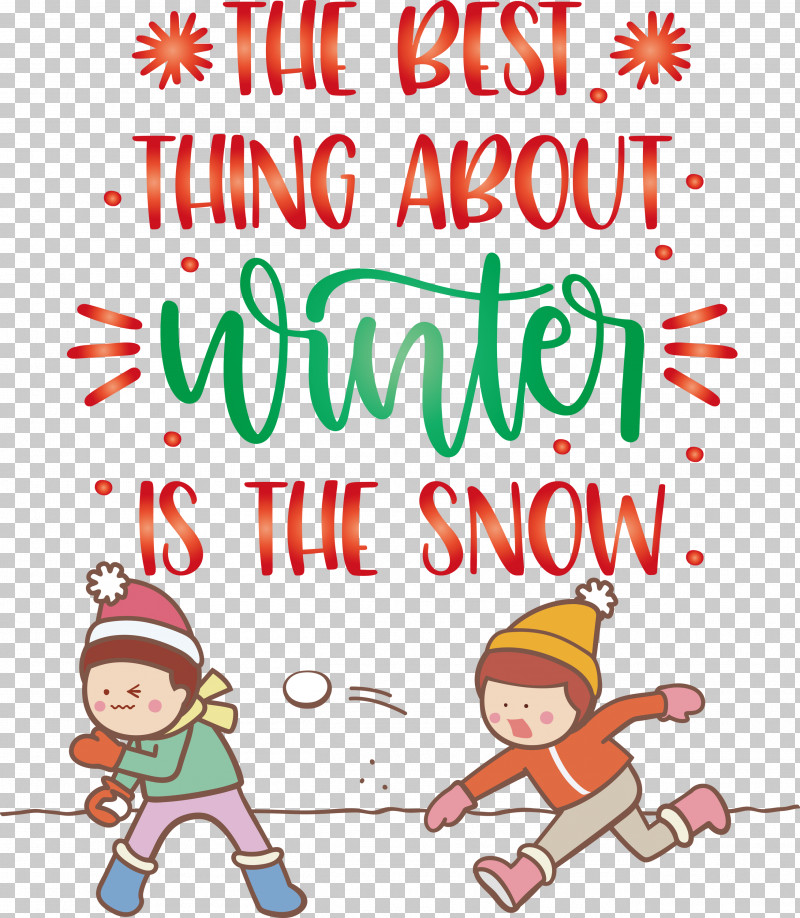 Winter Snow PNG, Clipart, Cartoon, Christmas Day, Christmas Decoration, Happiness, Line Free PNG Download