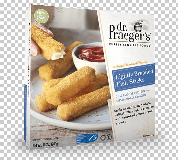 Fish Finger Breaded Cutlet Dr. Praeger's Frozen Food PNG, Clipart,  Free PNG Download