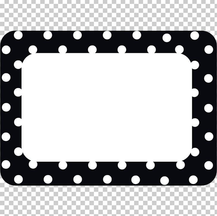 Name Tag Polka Dot Label Name Plates & Tags Teacher PNG, Clipart, Amp, Area, Black, Circle, Education Science Free PNG Download