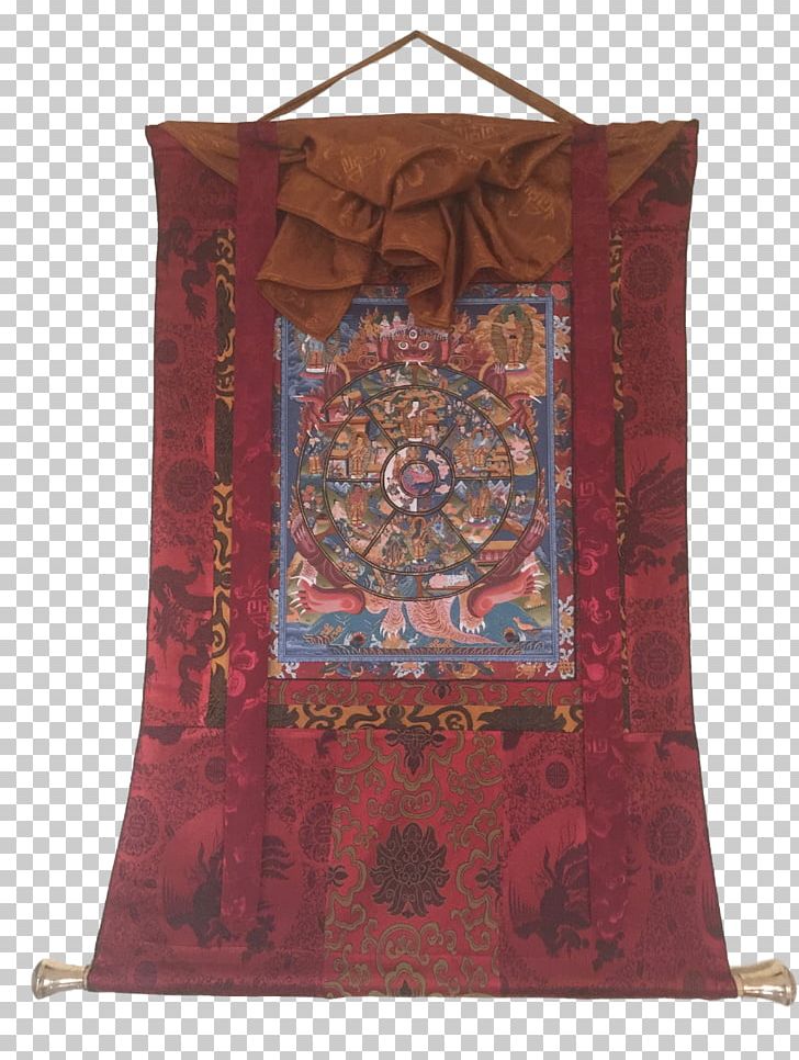 Tibetan Buddhism Thangka Standing Bell Prayer Flag PNG, Clipart, Bhavacakra, Buddhism, Buddhist Meditation, Buddhist Prayer Beads, Cushion Free PNG Download
