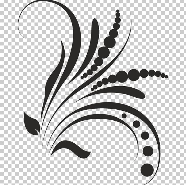 Floral Design Visual Arts Black And White PNG, Clipart, Abstract Art, Art, Black, Black And White, Body Jewelry Free PNG Download