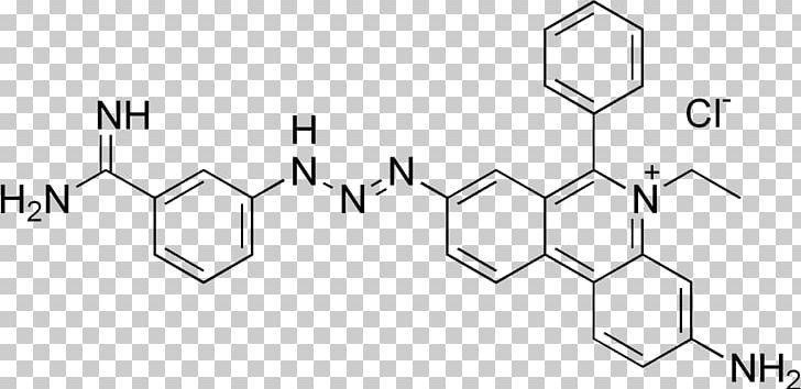 Isometamidium Chloride Trypanocidal Agent Hydrochloride Ethidium Bromide PNG, Clipart, Angle, Area, Black And White, Brand, Chemical Compound Free PNG Download